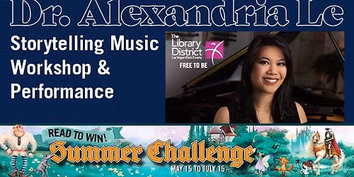 Dr. Alexandria Le Presents: Storytelling Music Workshop & Performance