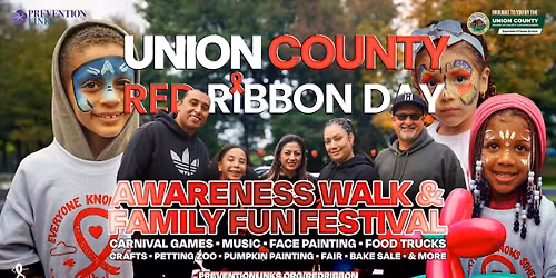 \ud83c\udf97\ufe0f 28th Annual Red Ribbon Day Awareness Walk & Family Fun Festival