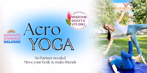 Acro Yoga at Rhizome Roots Studio