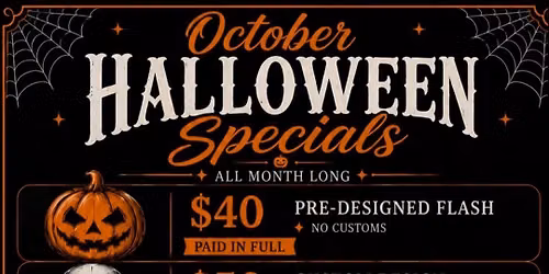 October flash special 