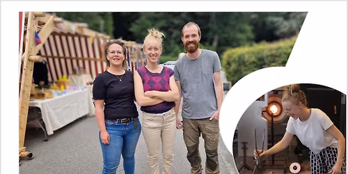 Glaspusteriet Gnist og Guldsmed \u00d8 g\u00e6ster Skive Bibliotek