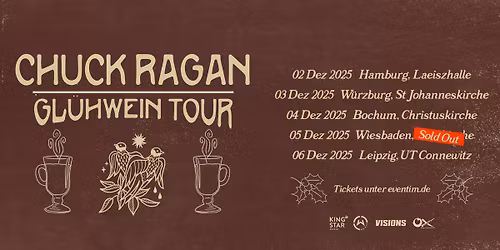 AUSVERKAUFT! - CHUCK RAGAN \u2022 RINGKIRCHE WIESBADEN