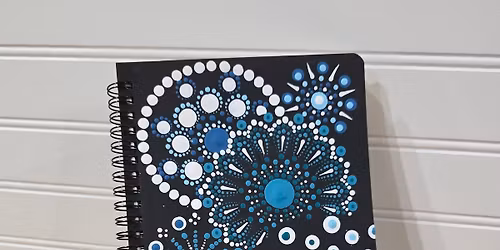 6pm-8pm Create Your Own Spiral-Bound Notebook Cover