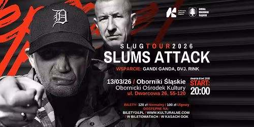 PEJA & DJ DECKS | SLUMS ATTACK | SLUG TOUR 2026 |13-03-26 | Oborniki \u015aL\u0104SKIE