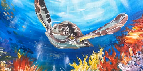 JOIN BRUSH PARTY WITH JO TO PAINT \u2018TURTLEY AWESOME\u2019 ST NEOTS