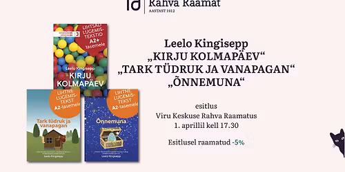 Leelo Kingisepa uute eesti keele lugemike esitlus