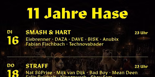11 Jahre der Wei\u00dfe Hase \/ 1 Week \/ 5 Nights