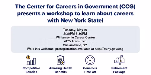 Williamsville Workshop: About Civil Service Career Opportunities & NYHELP