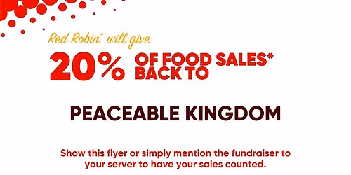 Red Robin Dine and Donate
