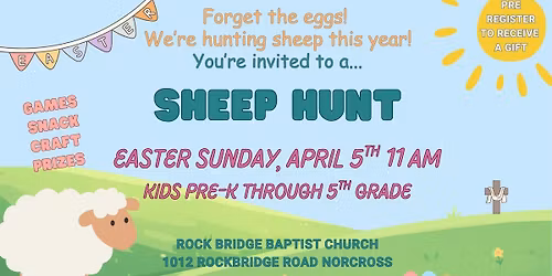 \ud83d\udc11\ud83c\udf37 Easter Sheep Hunt \ud83c\udf37\ud83d\udc11