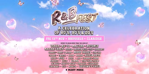 R&B Fest Is Coming To Brussels!