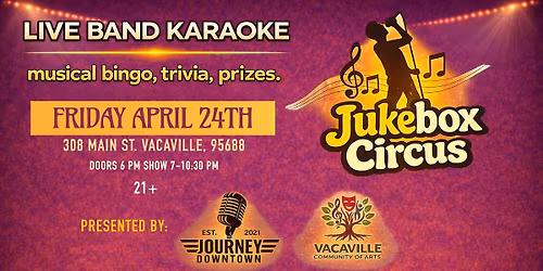 Jukebox Circus - LIVE BAND KARAOKE-April