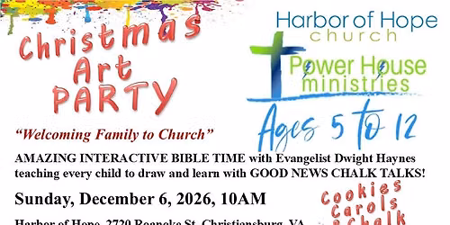 Christmas Art Party