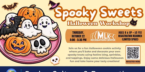 Spooky Sweets Halloween Cookie Workshop 