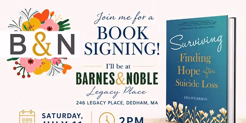 Book Signing at Barnes & Noble in Dedham, MA