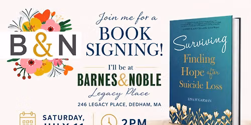 Book Signing at Barnes & Noble in Dedham, MA