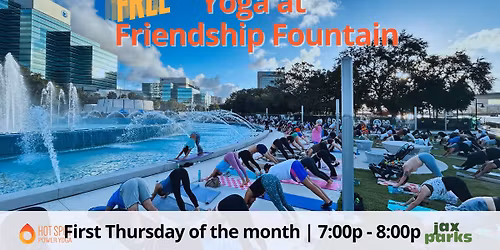 Free Yoga at Friendship Fountain
