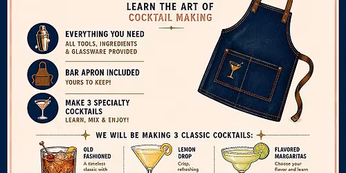 Bartending Class & Cocktail Party