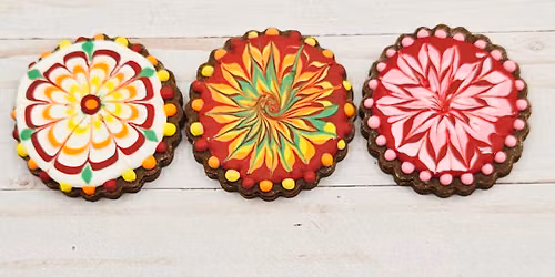Royal Icing Cookie Class - Tie Dye theme