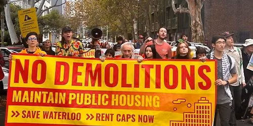 PROTEST: SAVE WATERLOO AT ALP NSW STATE CONFERENCE