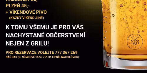 M\u011bs\u00edc piva na NA\u0160EM BARU