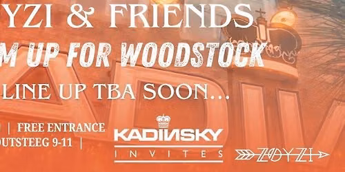 Zoyzi & Friends Warm Up For Woodstock 10 July 2026