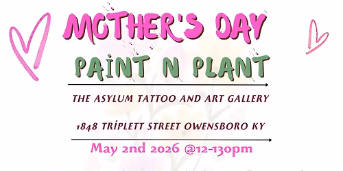 Mother's Day Paint n Plant