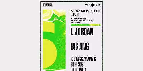 New Music Fix Live in Sheffield