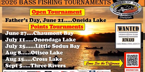 Fishing Tournament - Onondaga Lake