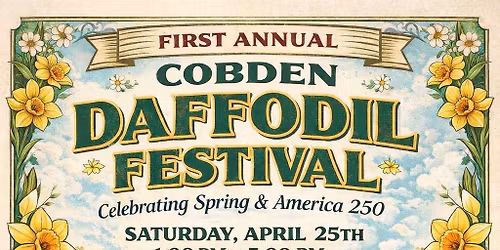 Cobden Lions Club 1st annual Daffodil Festival