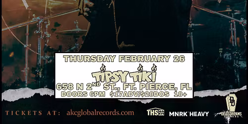 A Killer\u2019s Confession with special guests at Tipsy Tiki - Ft. Pierce