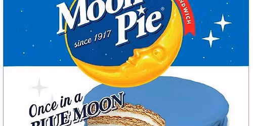 Blueberry Bike 11:45pm Sat May 30 Midnight Full Moon Ride - Blue-BERRY Moon