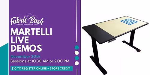 Martelli LIVE Demonstrations