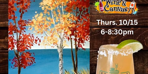 Lake Michigan Fall - Paint and Sip at Hooked