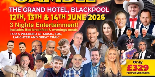 Blackpool Weekend-Ramble with Gamble