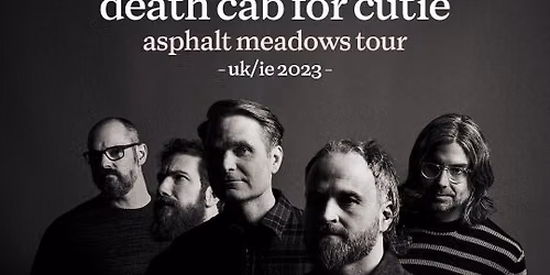 Death Cab for Cutie Edinburgh Tickets