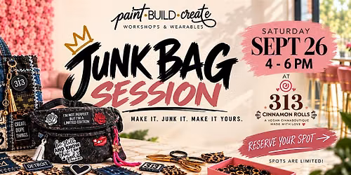 Denim Junk Bag Pop-Up