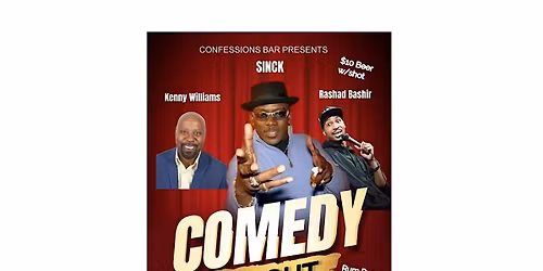 Confessions Presents Thursday Comedy Night