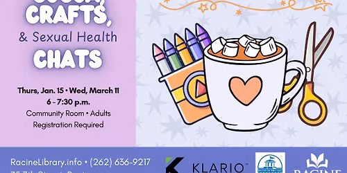 Cocoa, Crafts & Sexual Health Chats