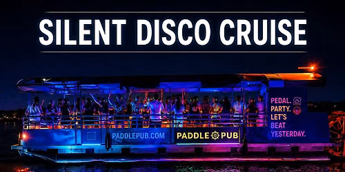 Silent Disco Party Sunset Cruise on Paddle Pub