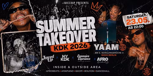 SUMMER TAKEOVER- KDK PARTY 2026