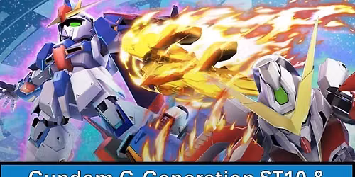 Gundam G-Generation ST10 & EB01 Battle Royale Release Event