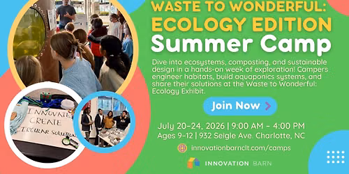 \ud83c\udf31 Waste to Wonderful: Ecology Edition | Summer Camp (Ages 9-12) \ud83c\udf0e
