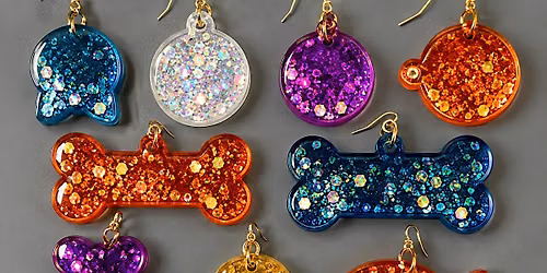 Halloween Resin Earring Bar