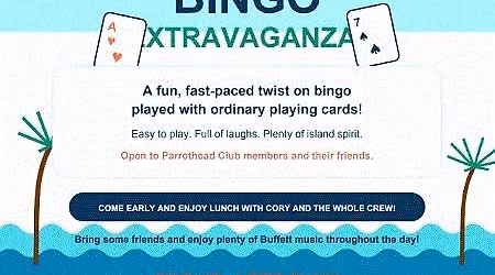 Buffett Bingo Extraveganza