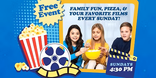 Sunday Movies & Pizza at Tavern Blue!