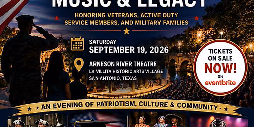 A NIGHT OF HONOR MUSIC & LEGACY | AMERICA 250 | TEXAS 250