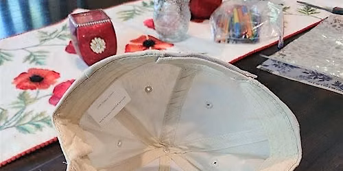 Blue Nova Blooms & Brims: A Foiled Hat Crafting Experience