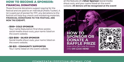 Femme Fatale Festival - Friday