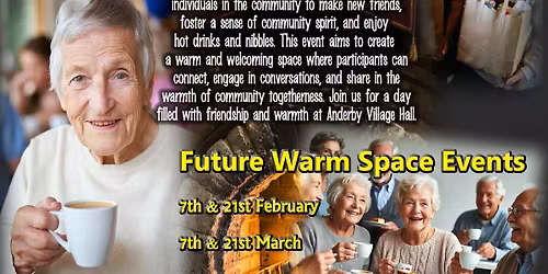 FREE Warm Space Event at Anderby Village Hall
